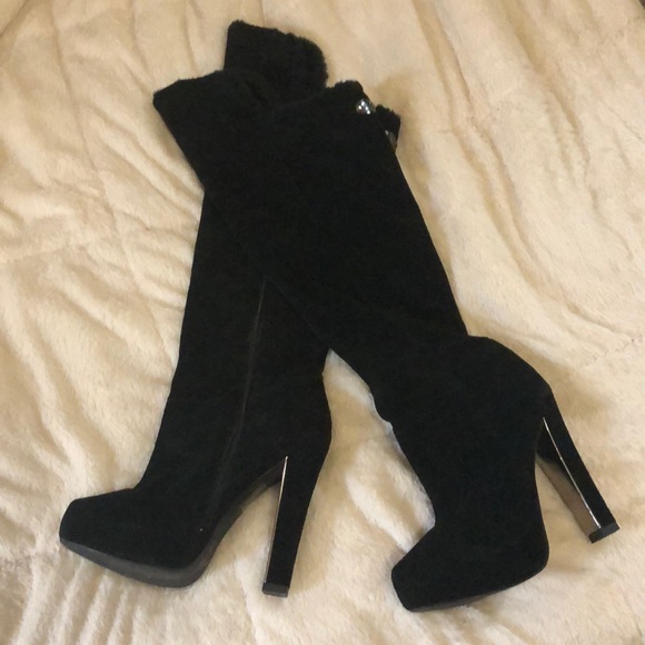 Jessica Simpson Shoes - Jessica Simpson suede over the knee boots